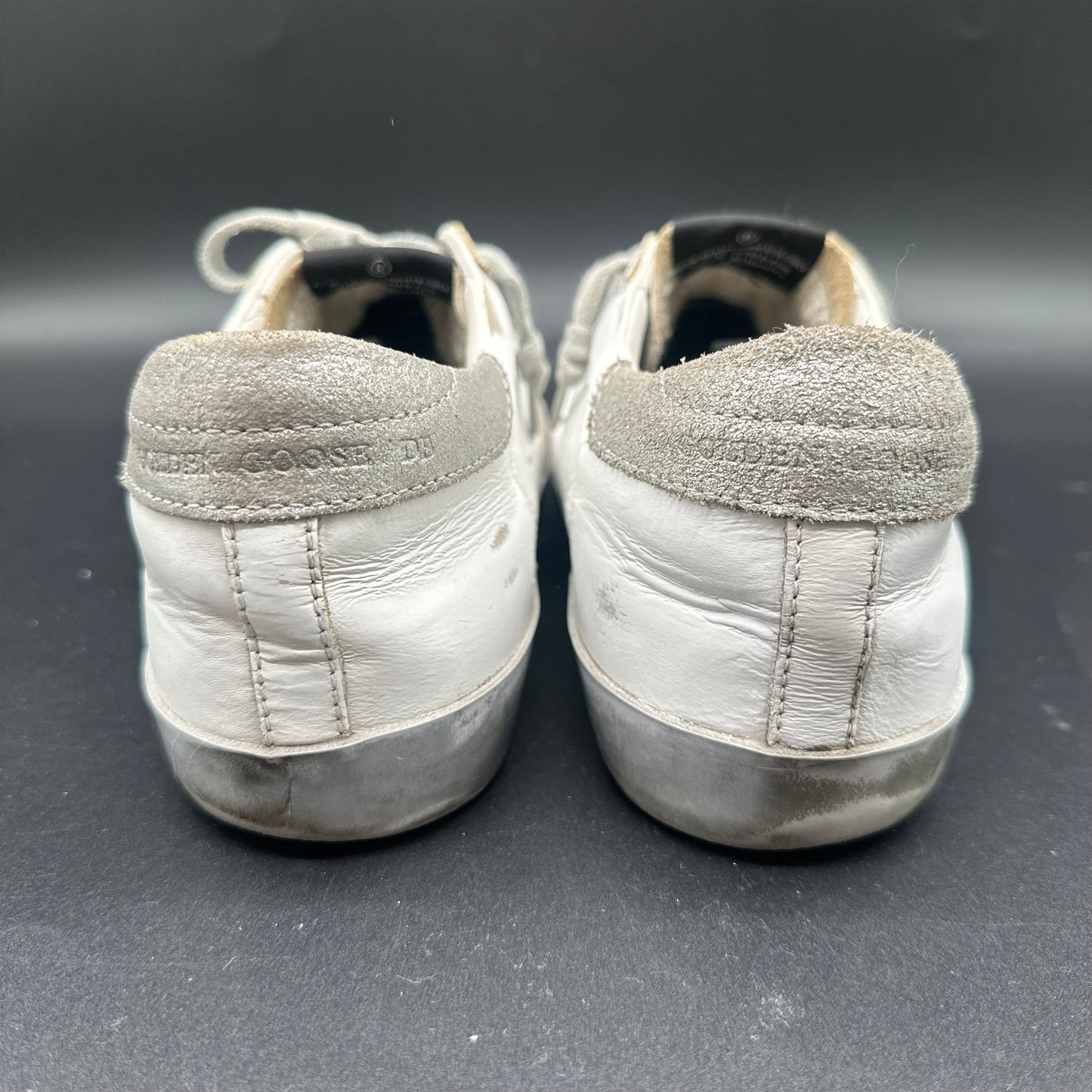 Golden Goose Superstar - Blanc Argent C1031