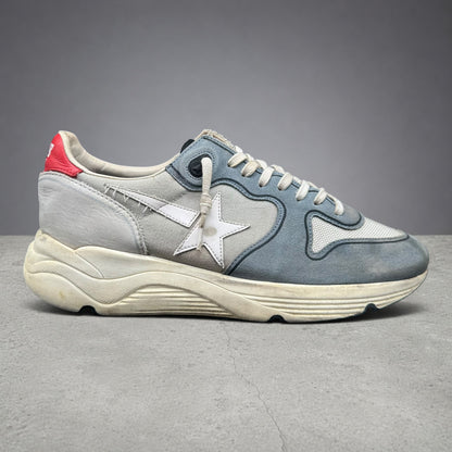 Golden Goose Running - Gris Bleu Blanc Rouge C1320