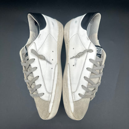 Golden Goose Superstar - Blanc Noir Paillettes C1308