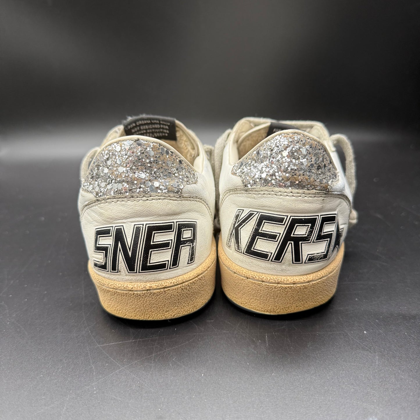 Golden Goose Ballstar - Blanc Argenté