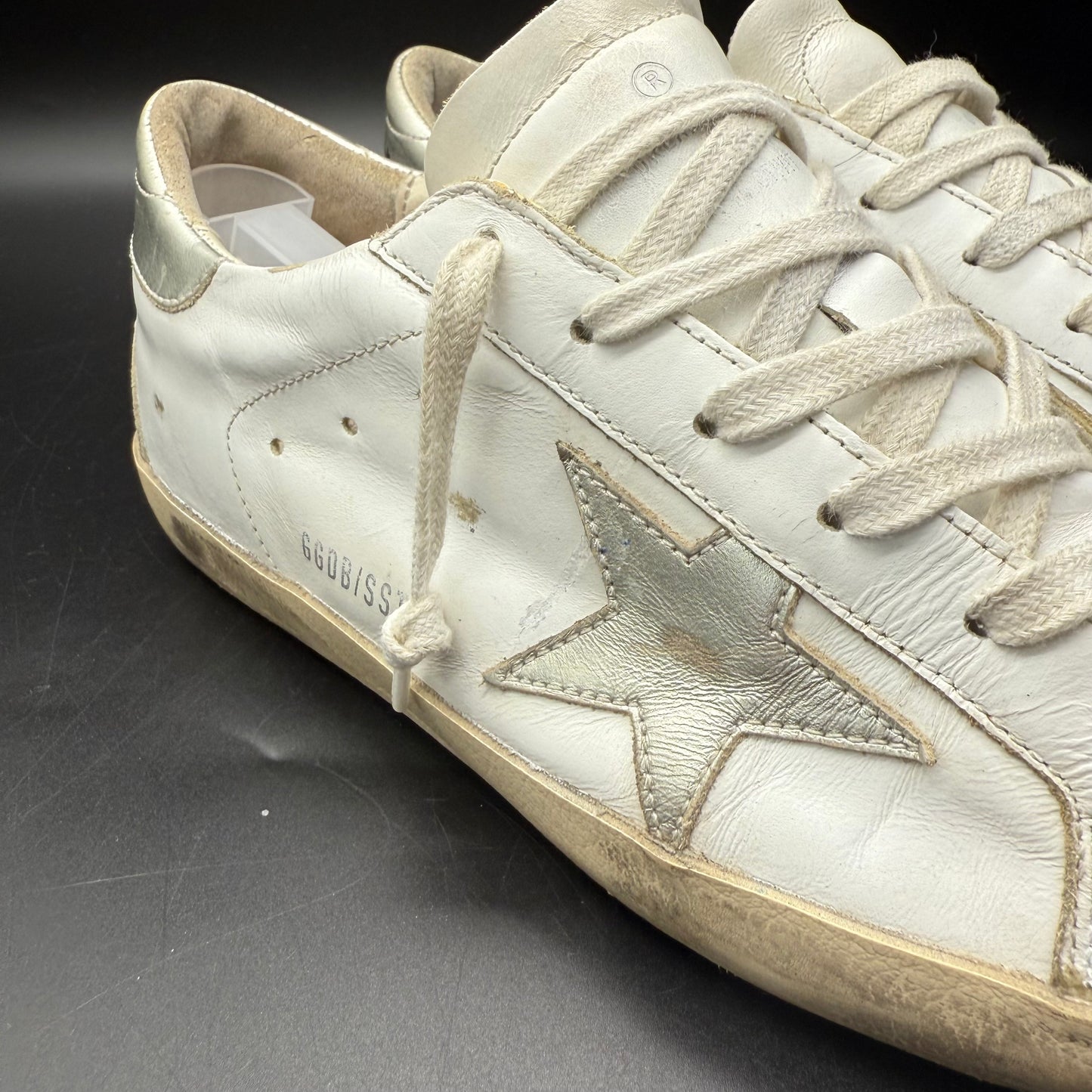 Golden Goose Superstar - Blanc Argenté