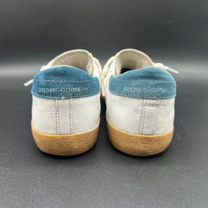 Golden Goose Superstar - Blanc Bleu K33