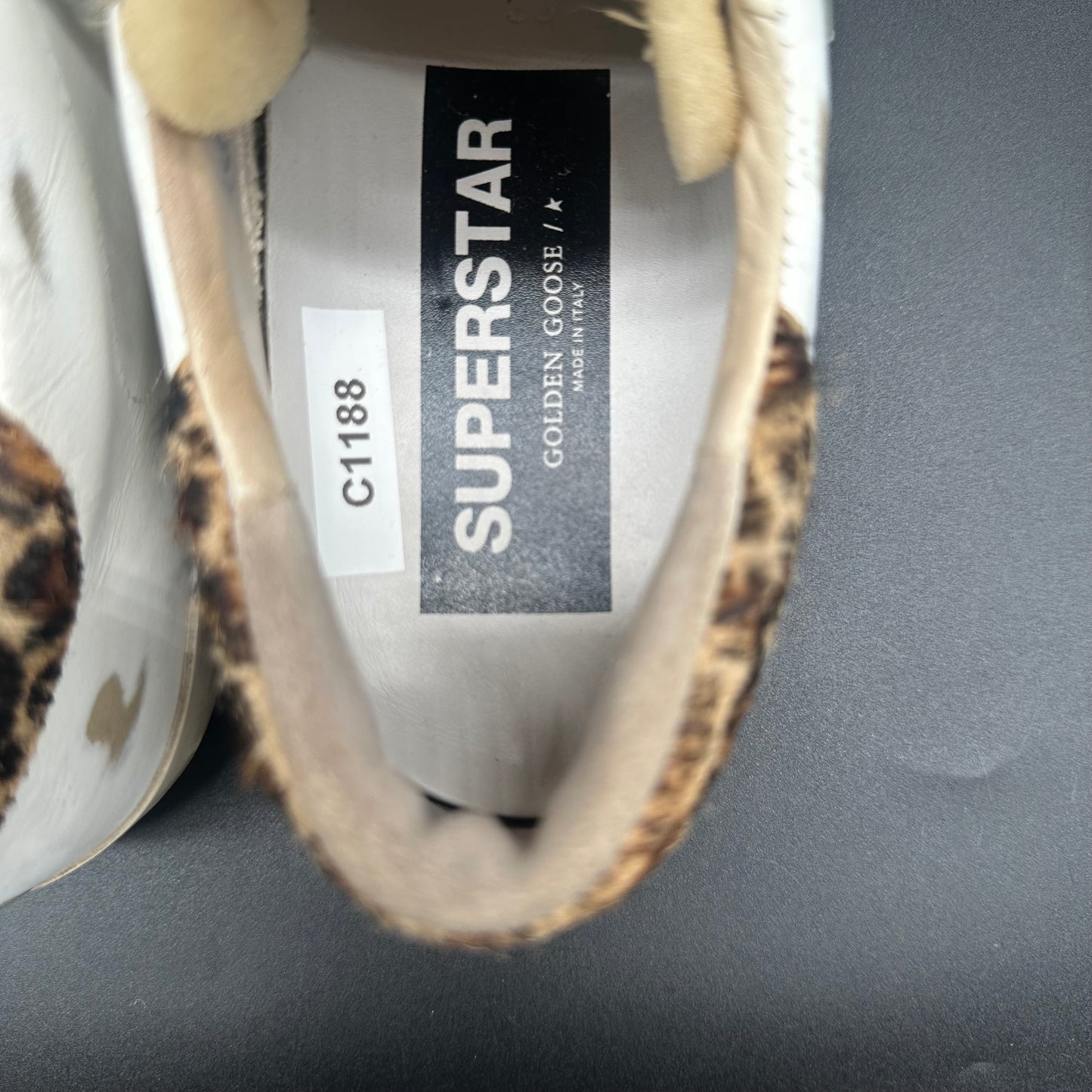 Golden Goose Superstar - Blanc Noir Léopard C1188