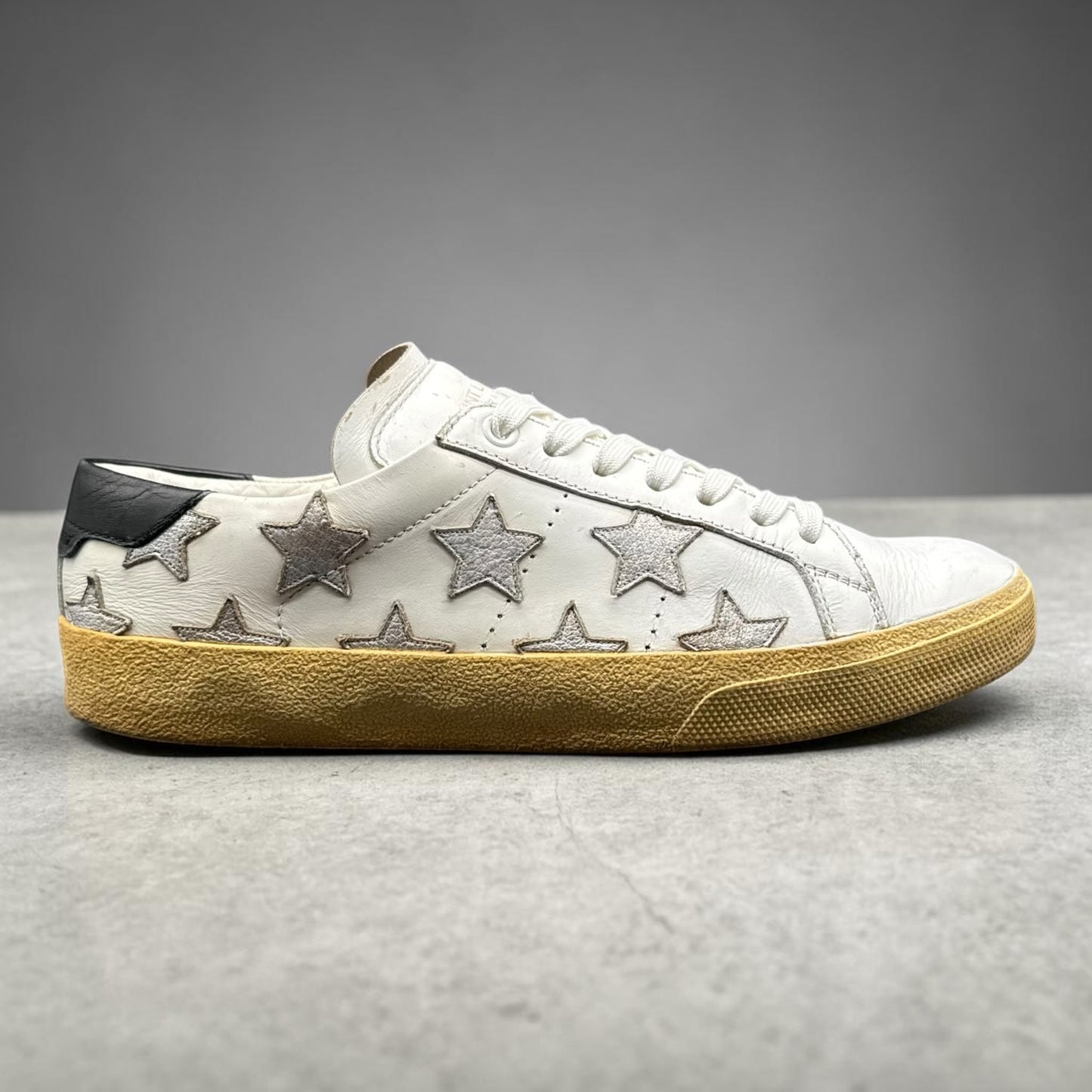Saint Laurent Court - Étoiles Blanc Noir C981