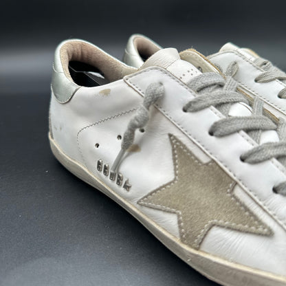 Golden Goose Superstar - Blanc Argent Beige C1373