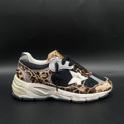 Golden Goose Dad-Star - Noir Léopard C1211