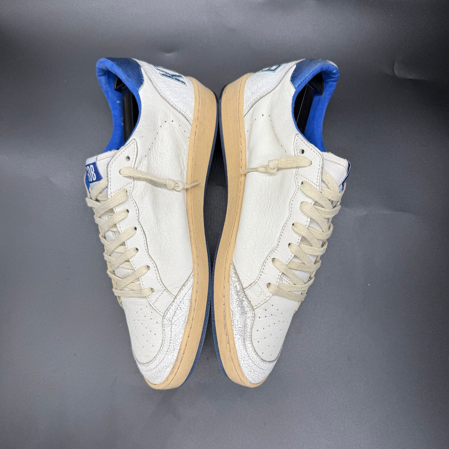 Golden Goose Ballstar - Blanc/Bleu  ◼️