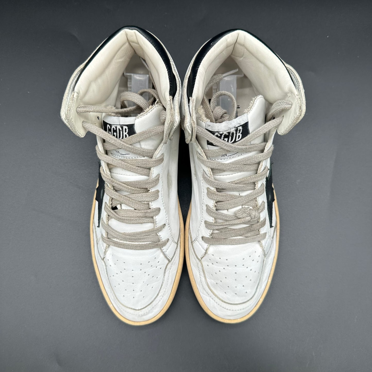 Golden Goose Skystar - Blanc Noir C1089