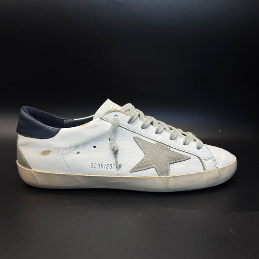 Golden Goose Superstar - Blanc/Bleu marine◼️