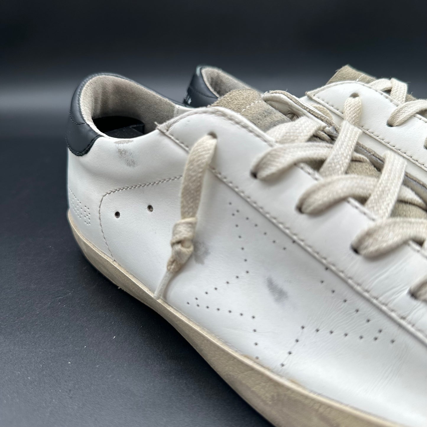 Golden Goose Superstar - Blanc Noir C1367