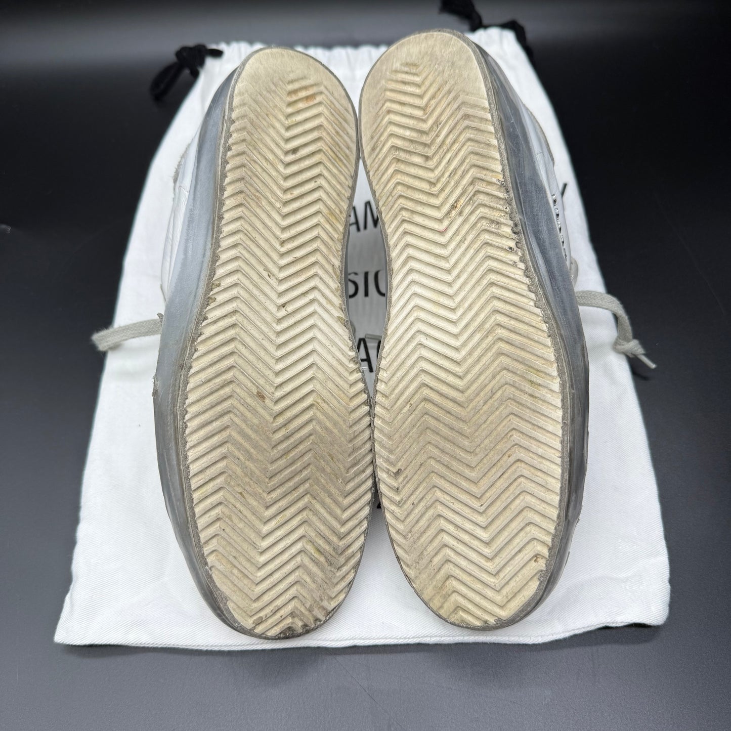 Golden Goose Superstar - Blanc Argenté
