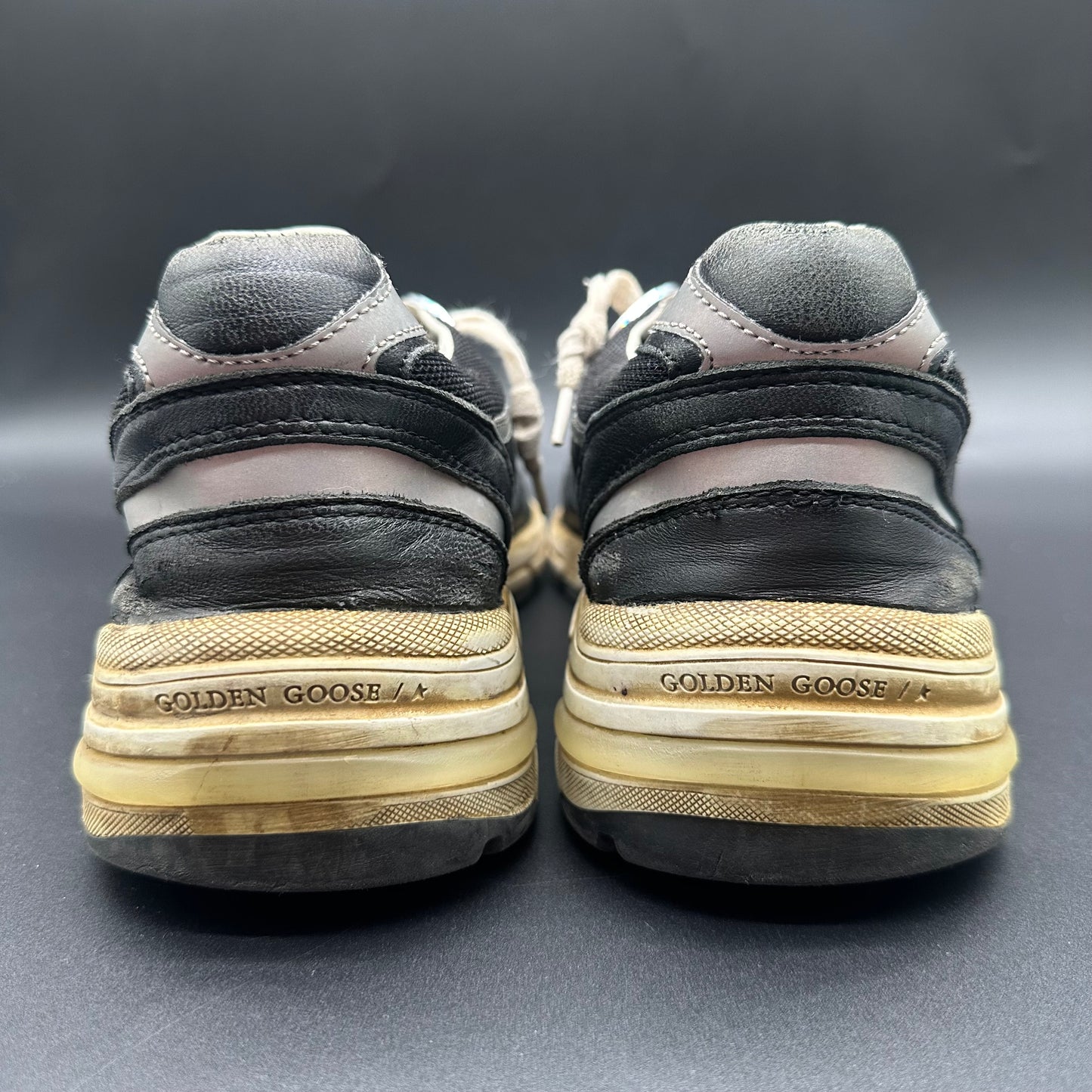 Golden Goose Dad-Star - Noir Beige C1275