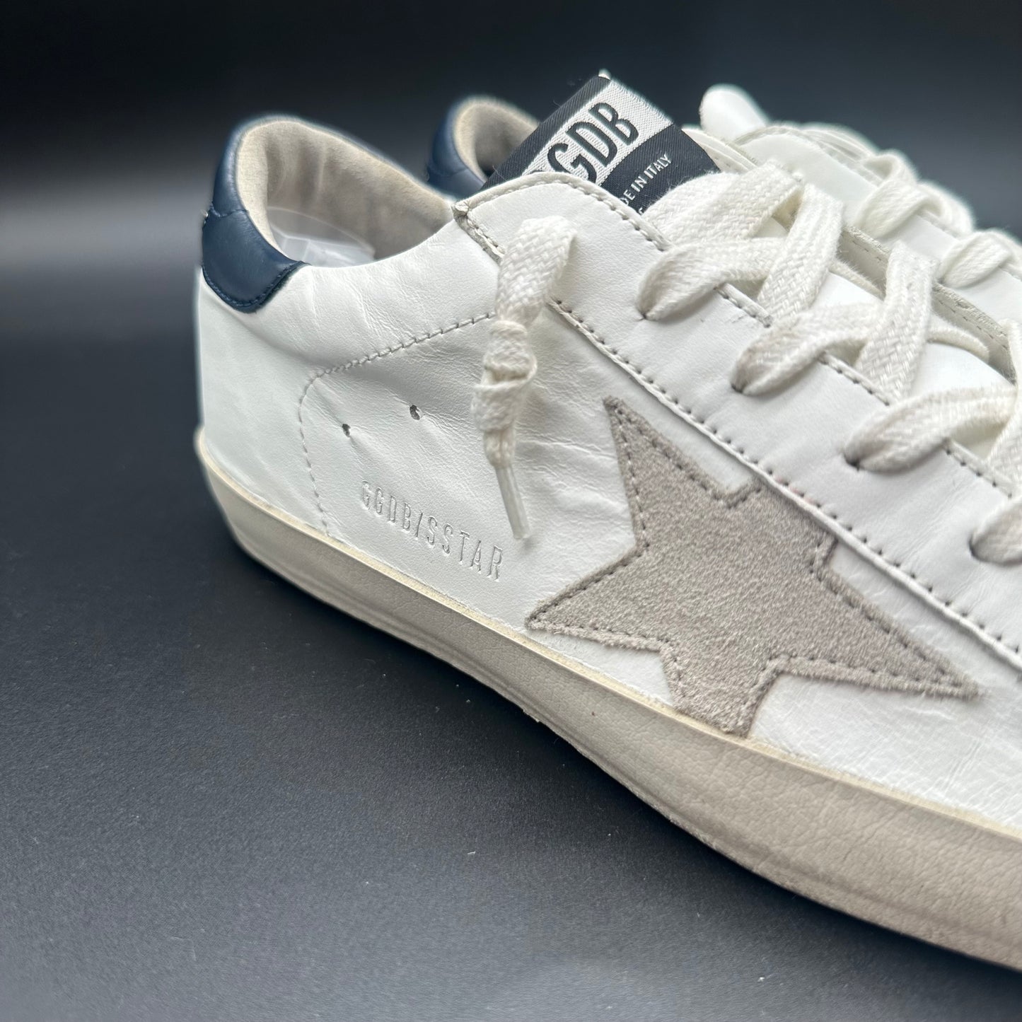 Golden Goose Superstar - Blanc Bleu Beige C1244
