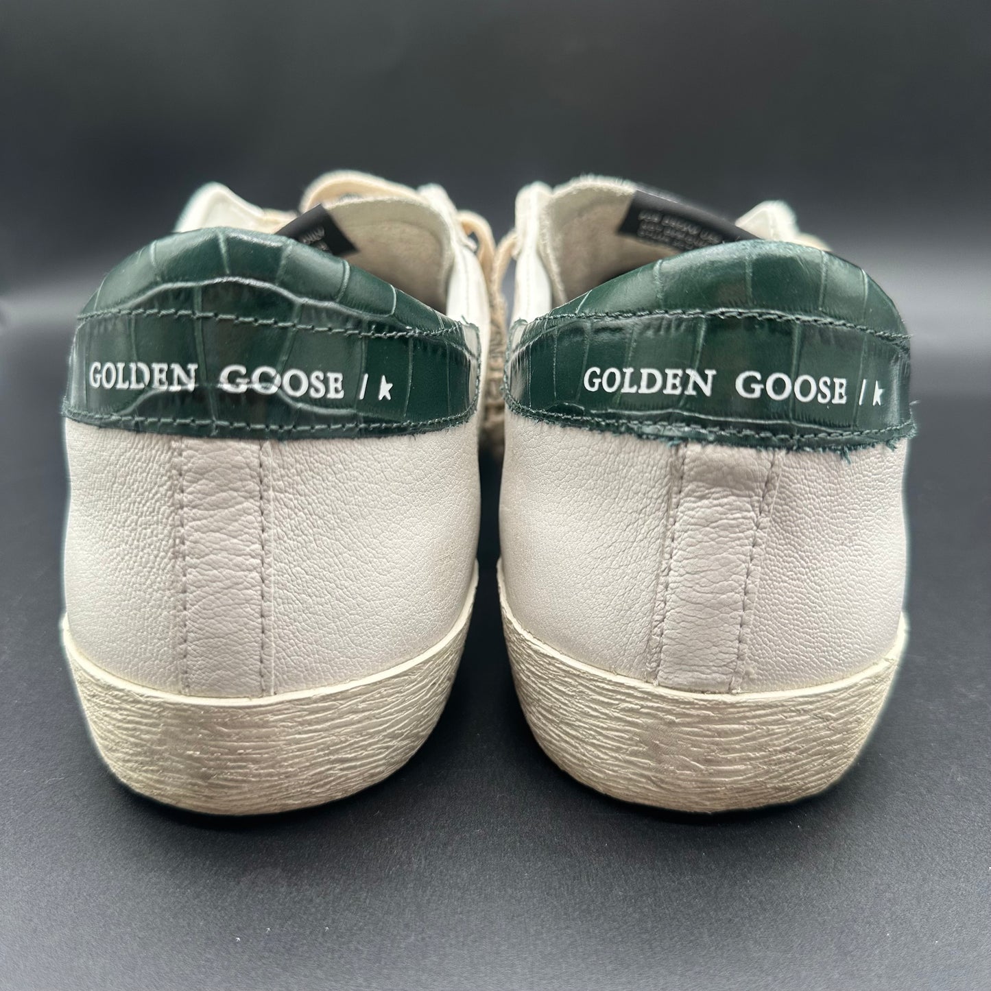 Golden Goose Superstar - Blanc Vert C1406