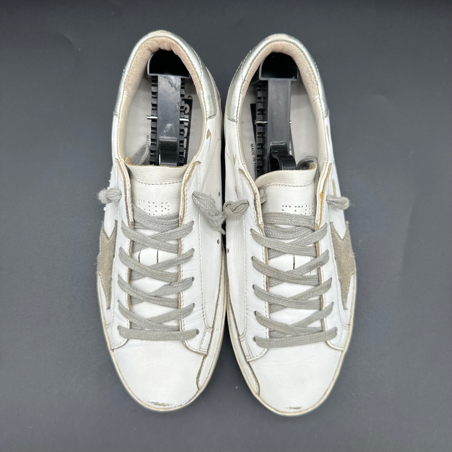 Golden Goose Superstar - Blanc Argent Beige C1373