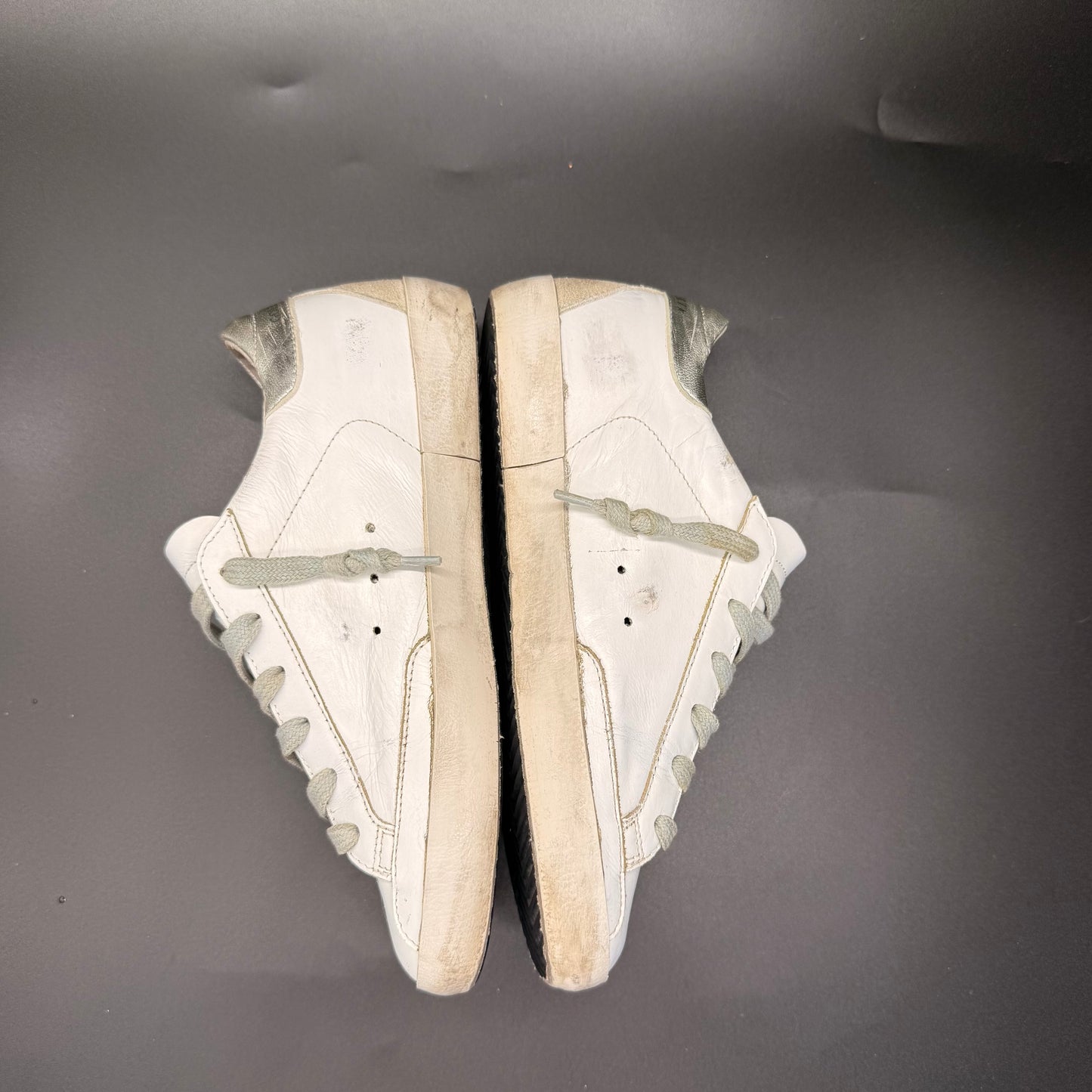 Golden Goose Superstar - Blanc/Argent ◾️