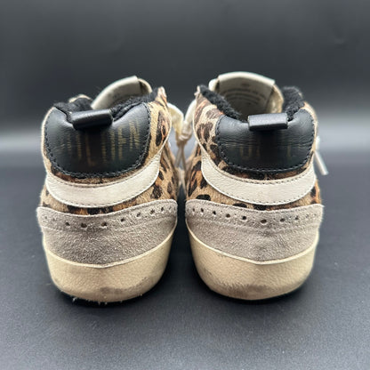 Golden Goose Midstar - Noir Léopard Beige C1218