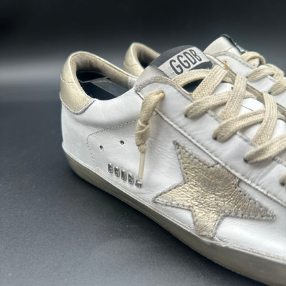 Golden Goose Superstar - Blanc Or J024