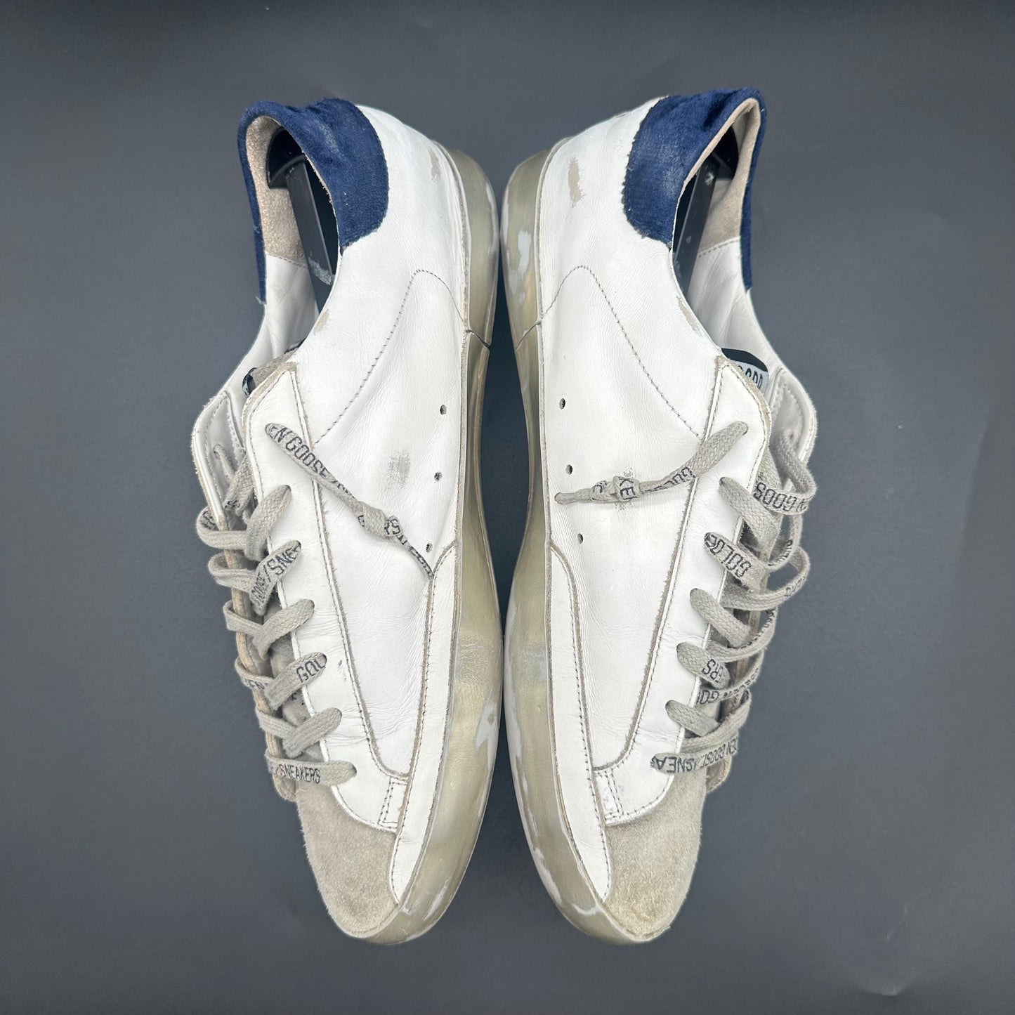 Golden Goose Superstar - Blanc Bleu C1228