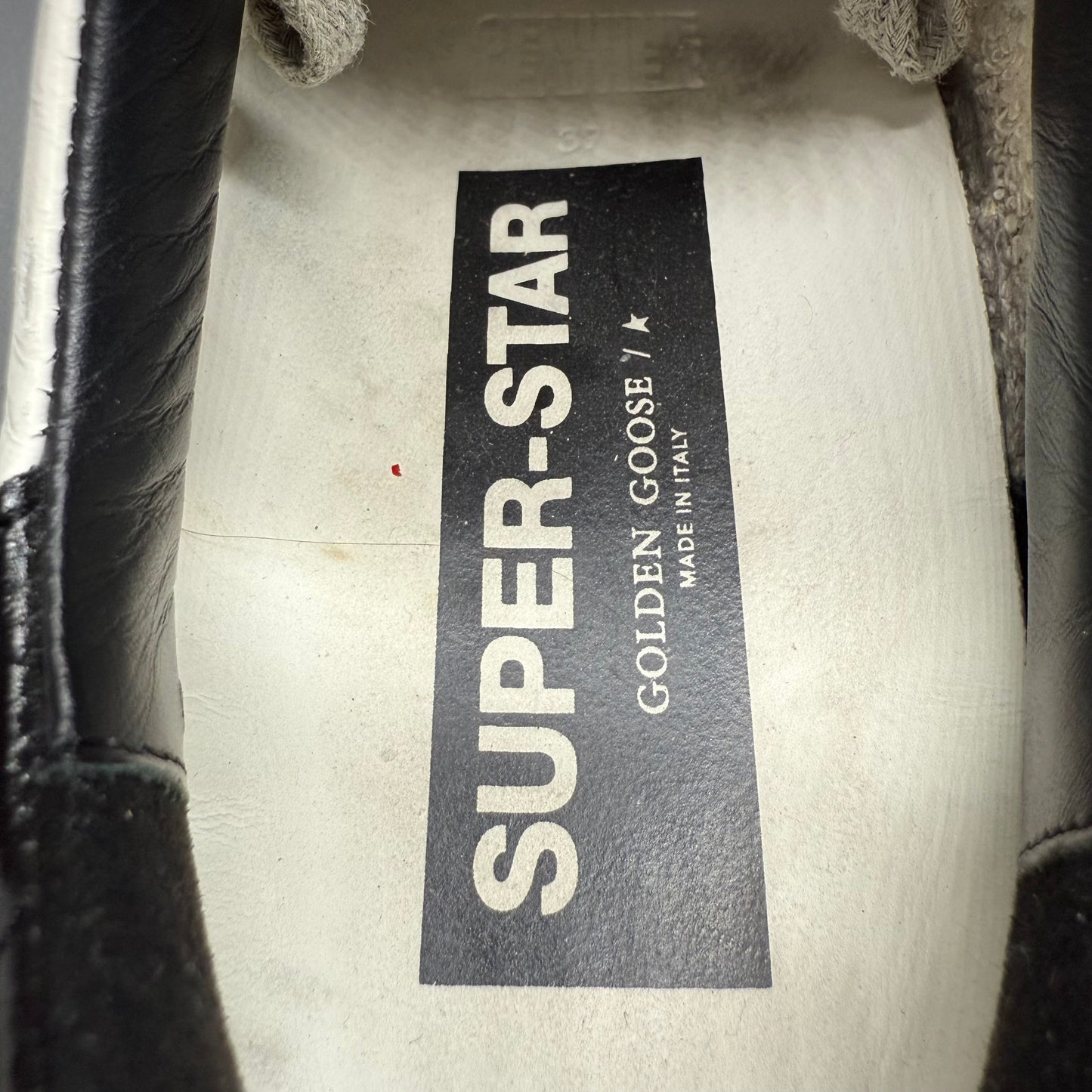 Golden Goose Superstar - Blanc Noir