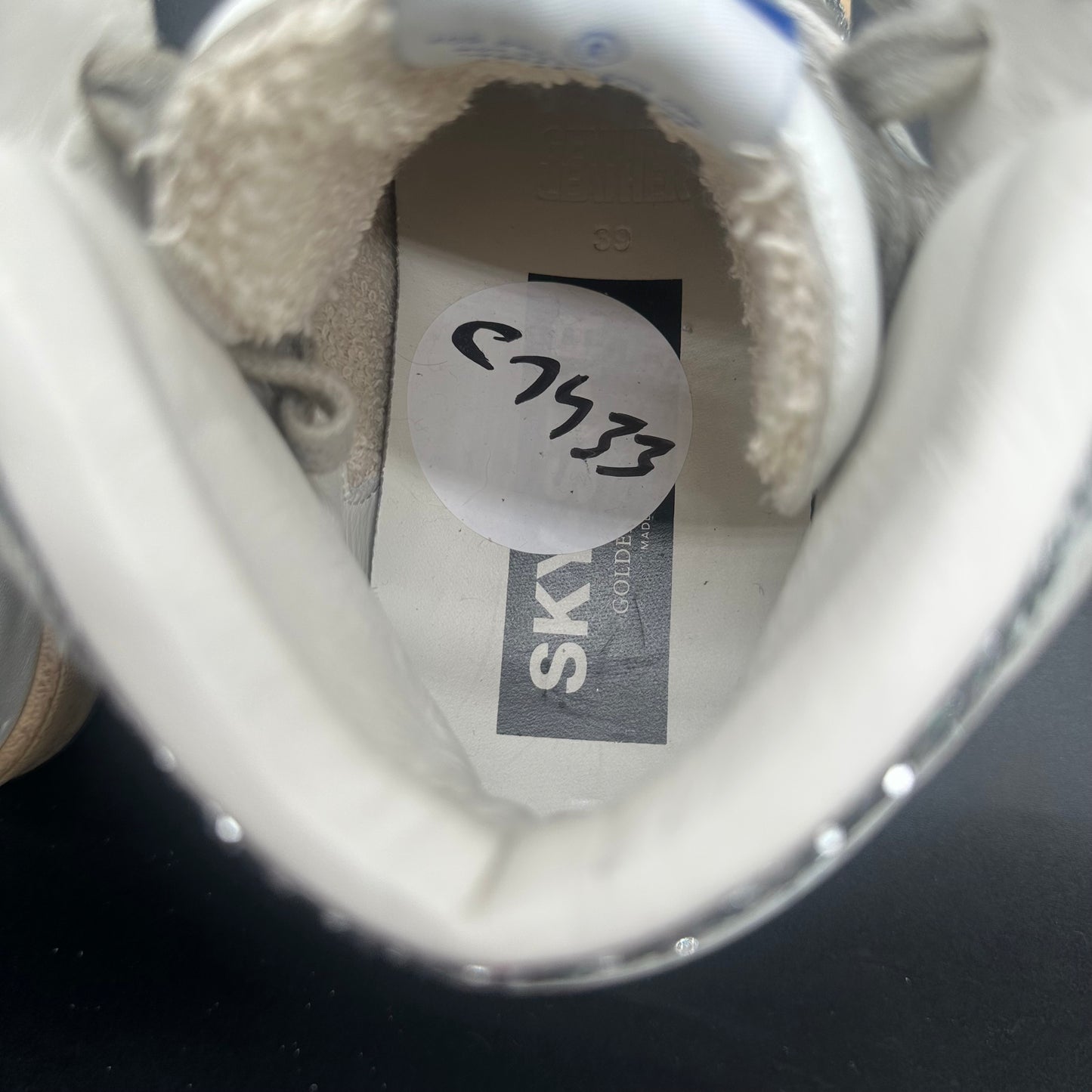 Golden Goose Sky-Star - Blanc Argent Paillettes C1433