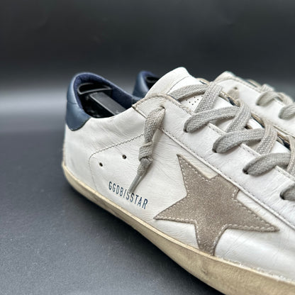 Golden Goose Superstar - Blanc Beige Bleu C1422