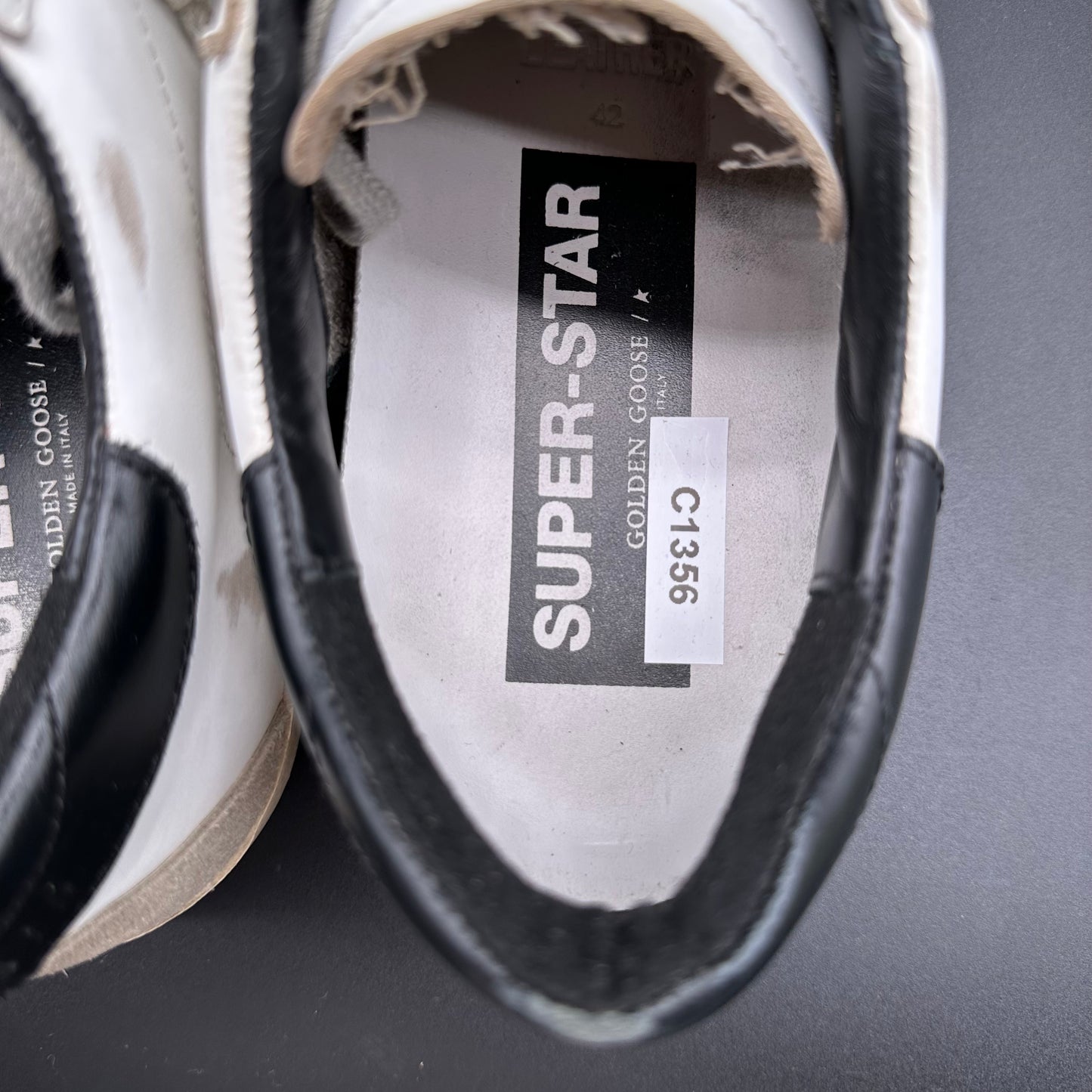 Golden Goose Superstar - Blanc Noir Beige C1356
