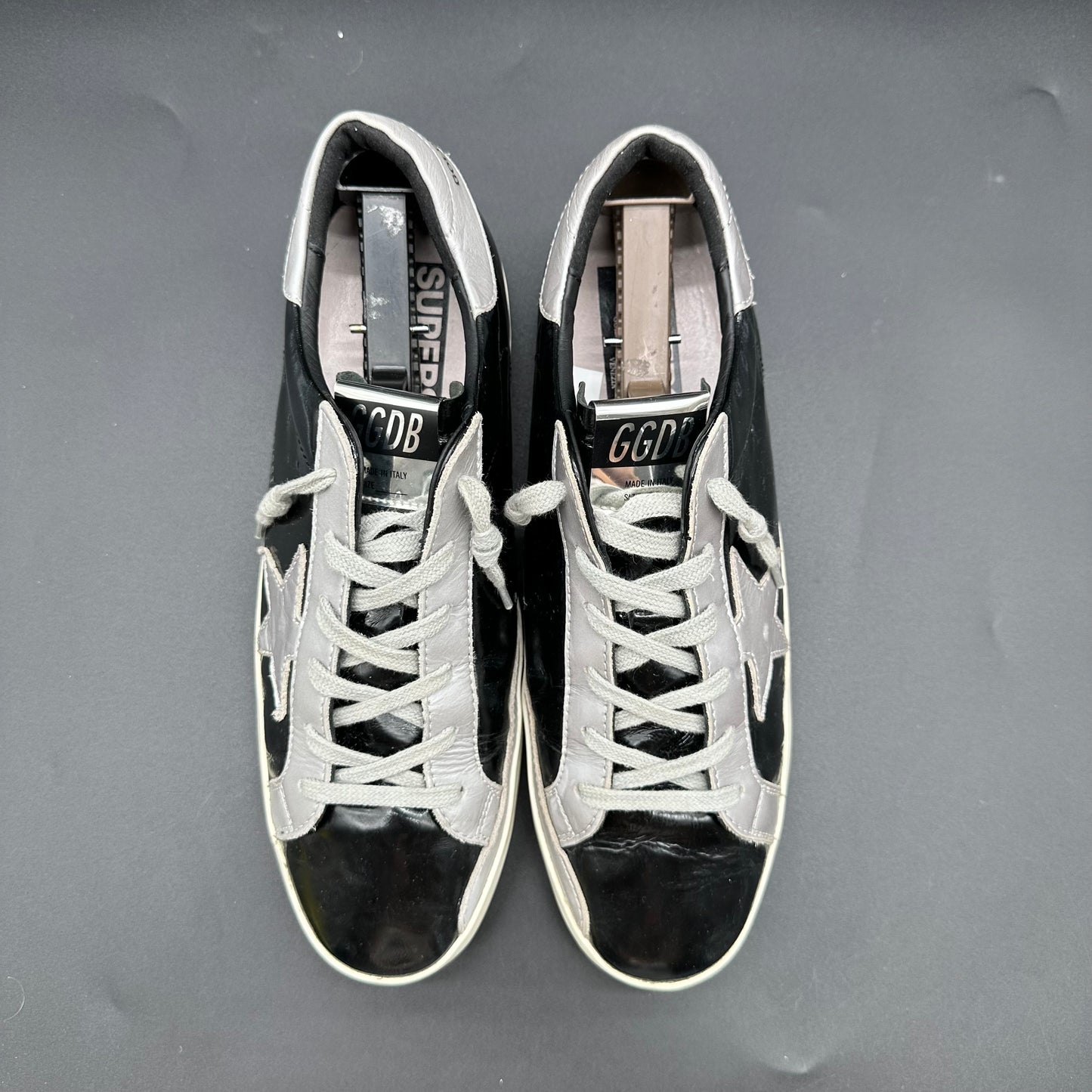 Golden Goose Superstar - Noir Argent K51