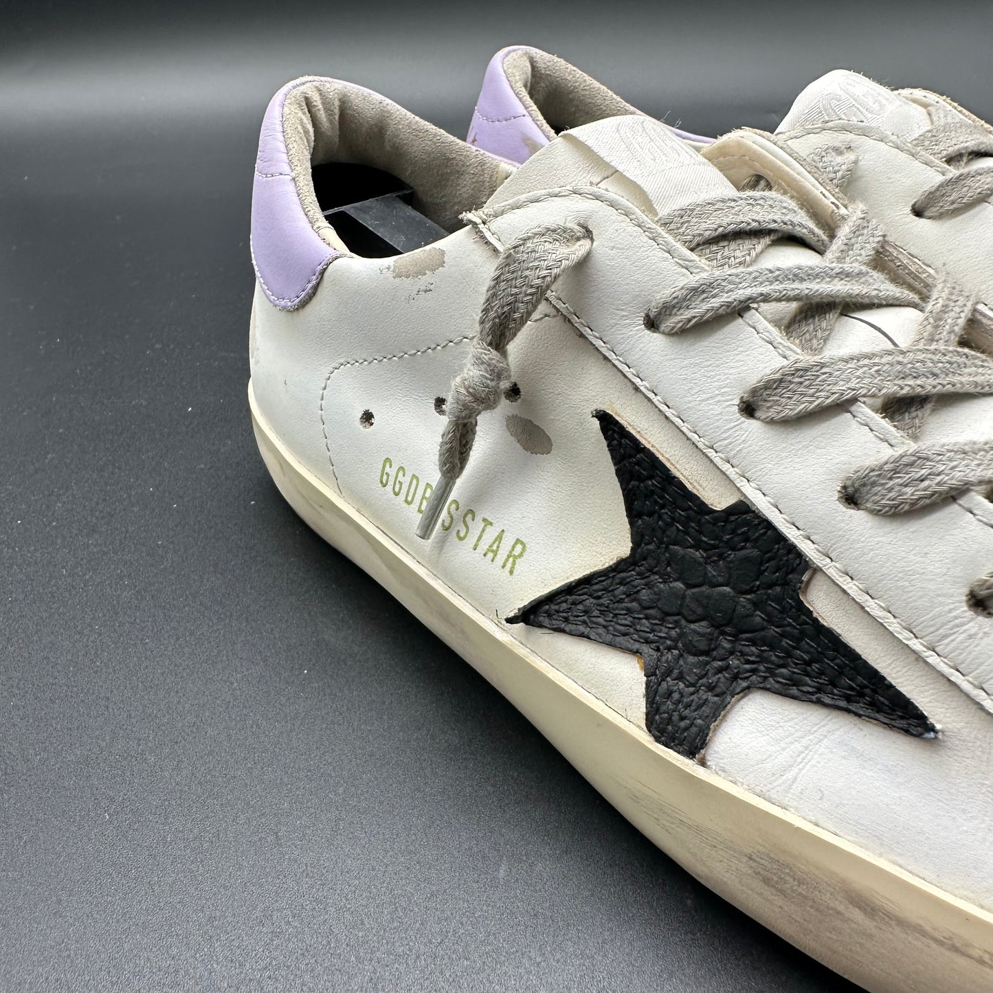 Golden Goose Superstar - Blanc Noir Violet C991
