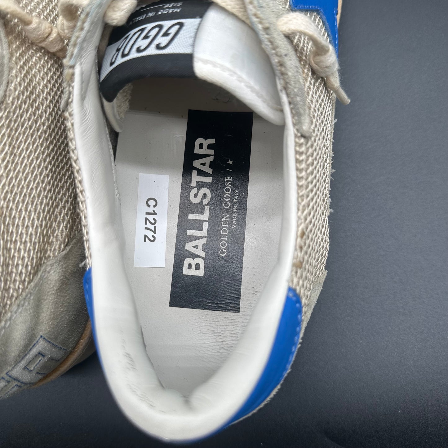 Golden Goose Ballstar - Beige Bleu C1272