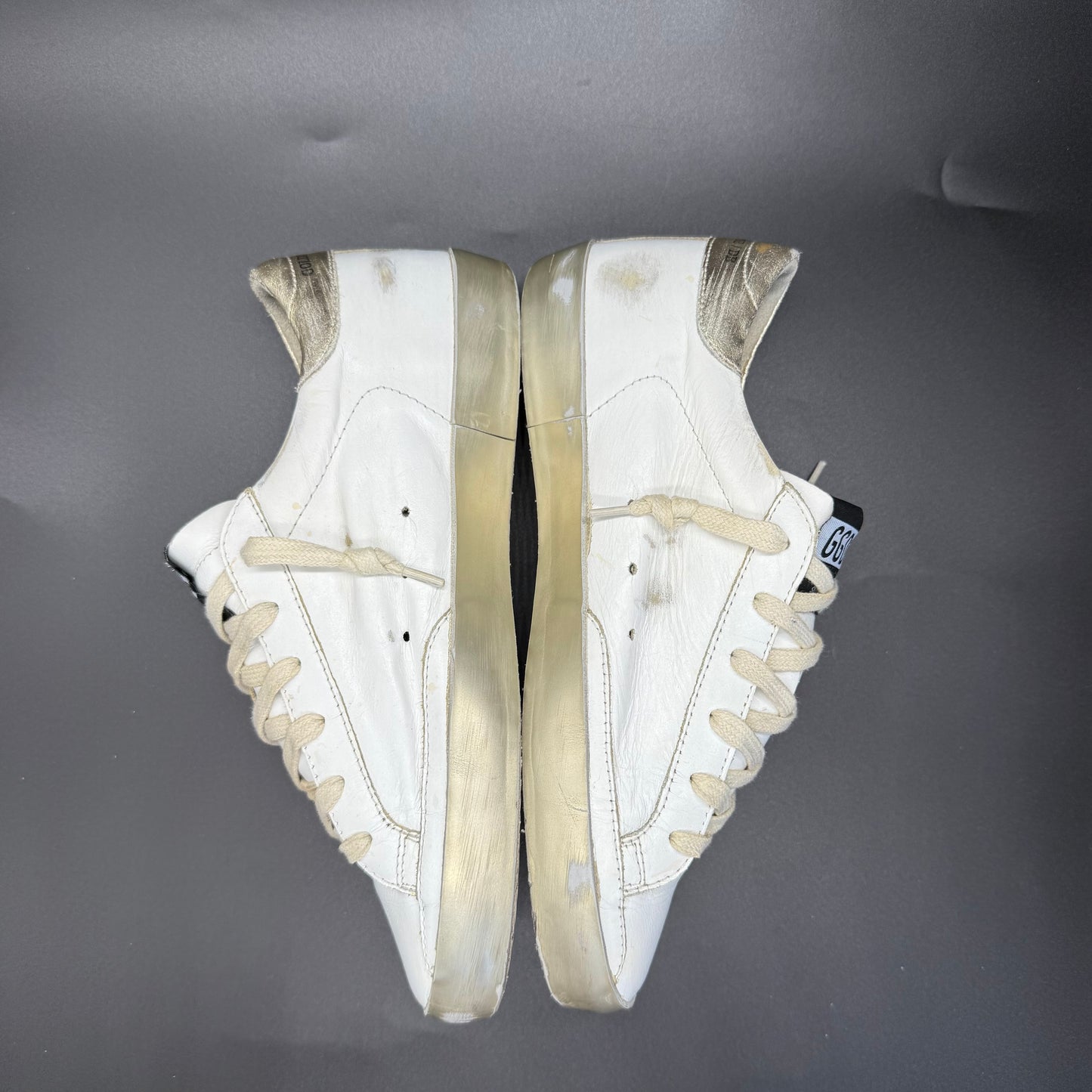 Golden Goose Superstar - Blanc/Or ◼️