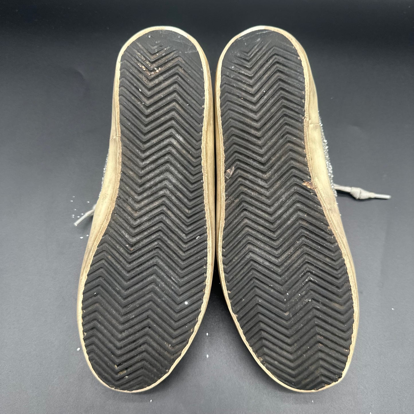 Golden Goose Superstar - Paillettes Beige C1374