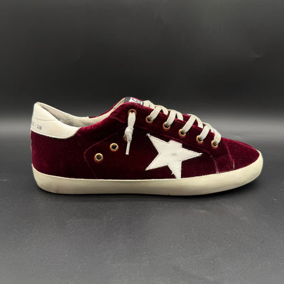 Golden Goose Superstar - Bordeaux Blanc J037