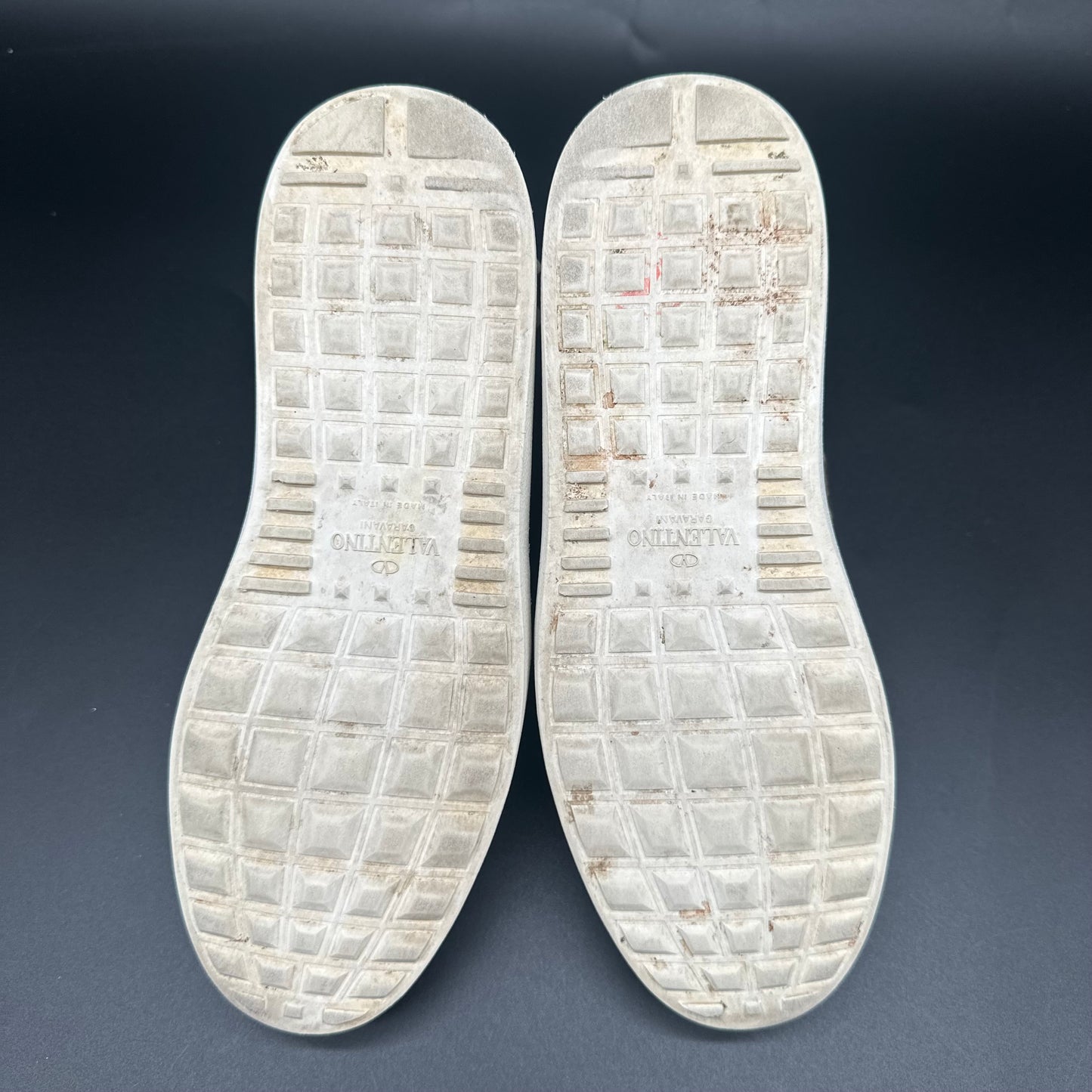 Valentino Open - Blanc Or C1227