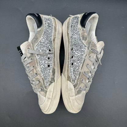 Golden Goose Superstar - Beige Noir Rose Argent Paillettes C1441