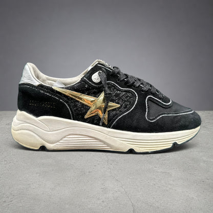 Golden Goose Running - Noir Argent Or K50