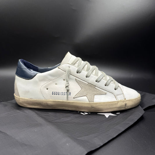 Golden Goose Superstar - Blanc/Bleu marine ◼️