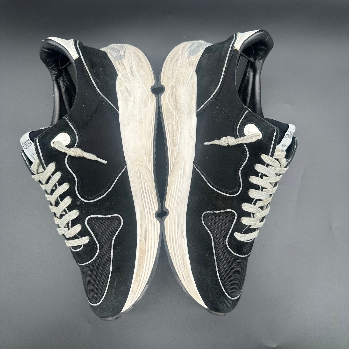 Golden Goose Running - Noir Gris Beige C1180