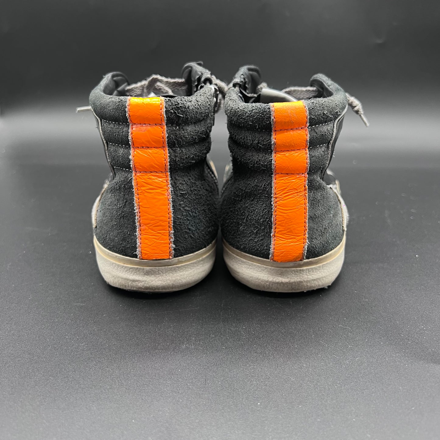 Golden Goose Slide - Noir Gris Blanc Orange K16