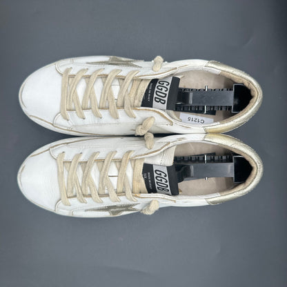 Golden Goose Superstar - Blanc Or C1215