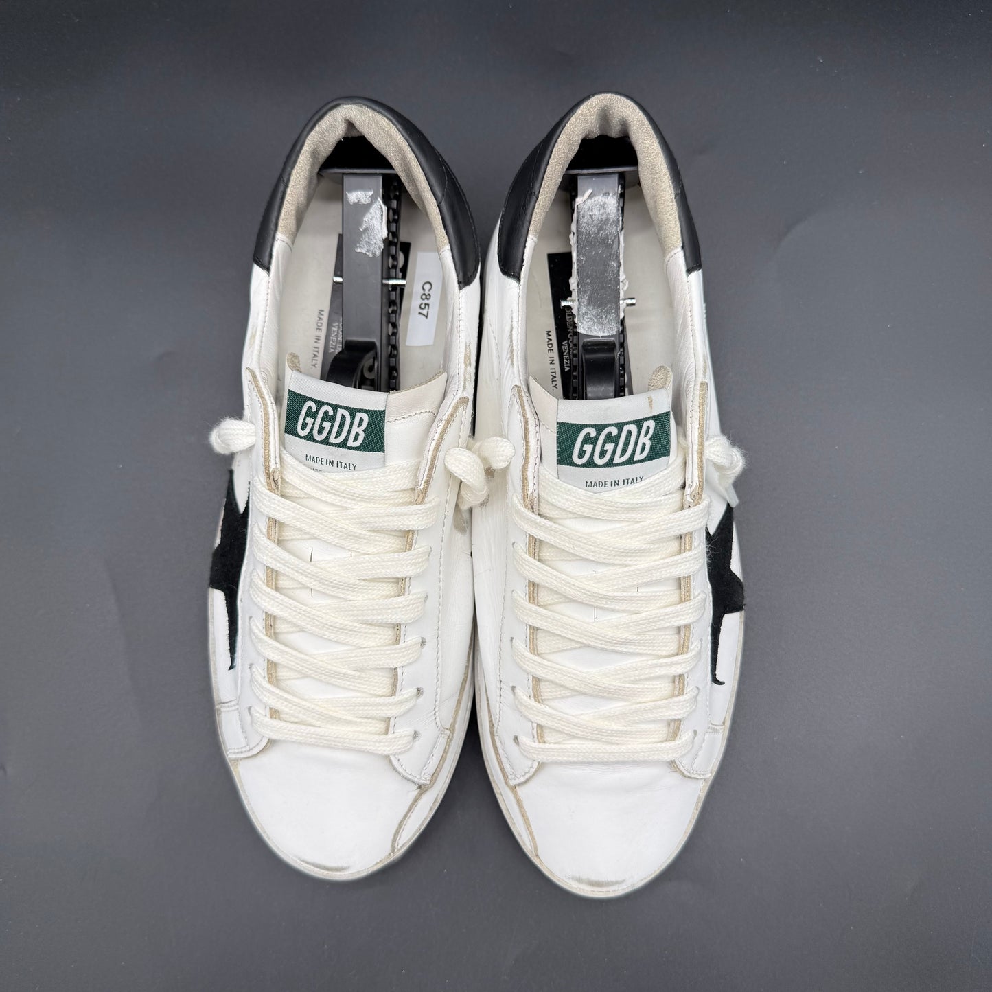 Golden Goose Superstar - Blanc Noir C857