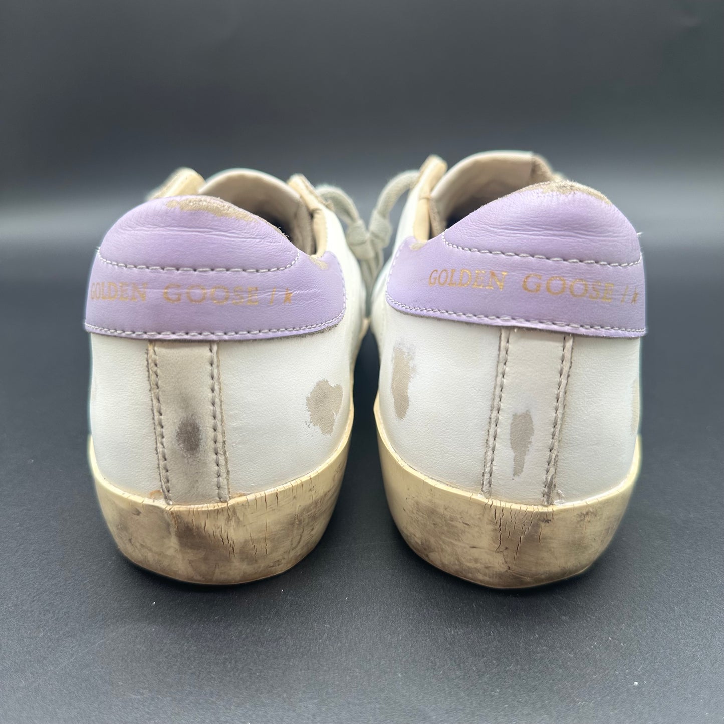 Golden Goose Superstar - Blanc Noir Violet C1231