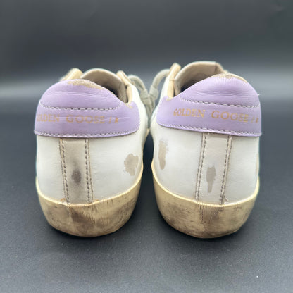 Golden Goose Superstar - Blanc Noir Violet C1231