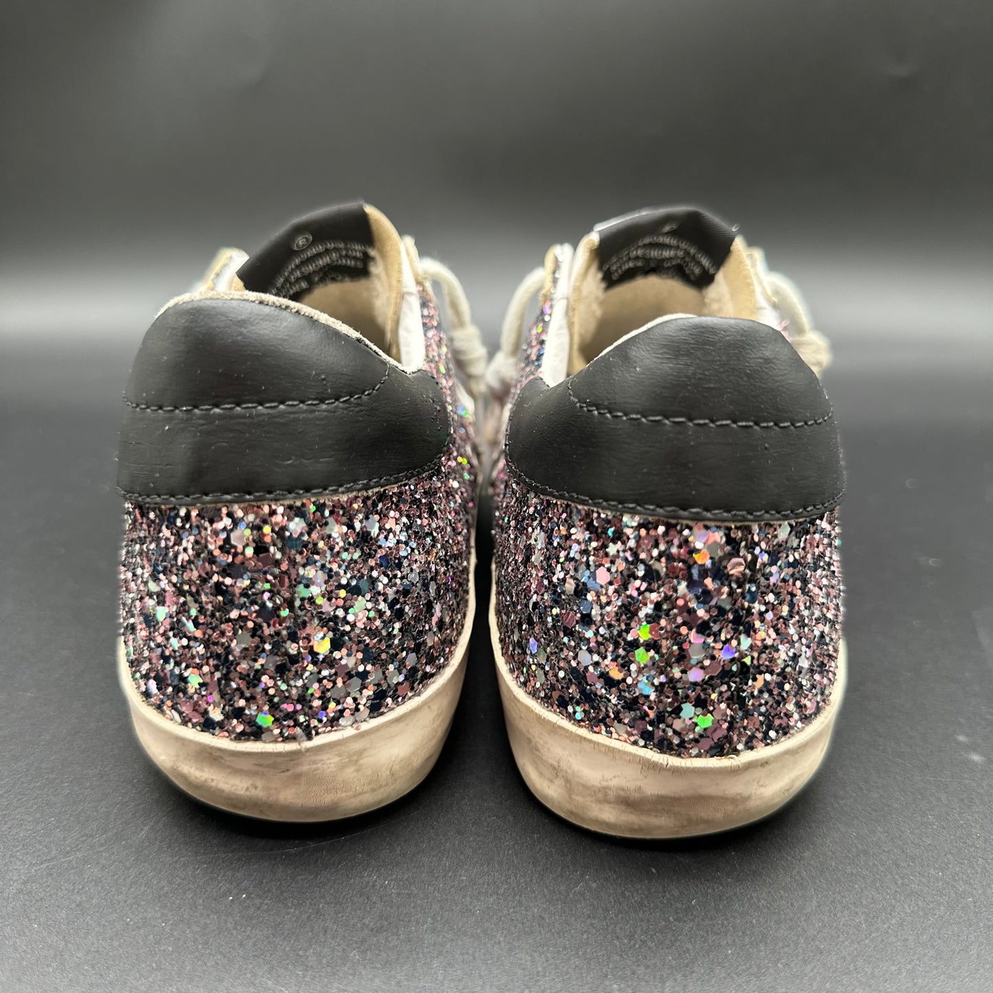 Golden Goose Superstar - Noir Beige Paillettes C1240