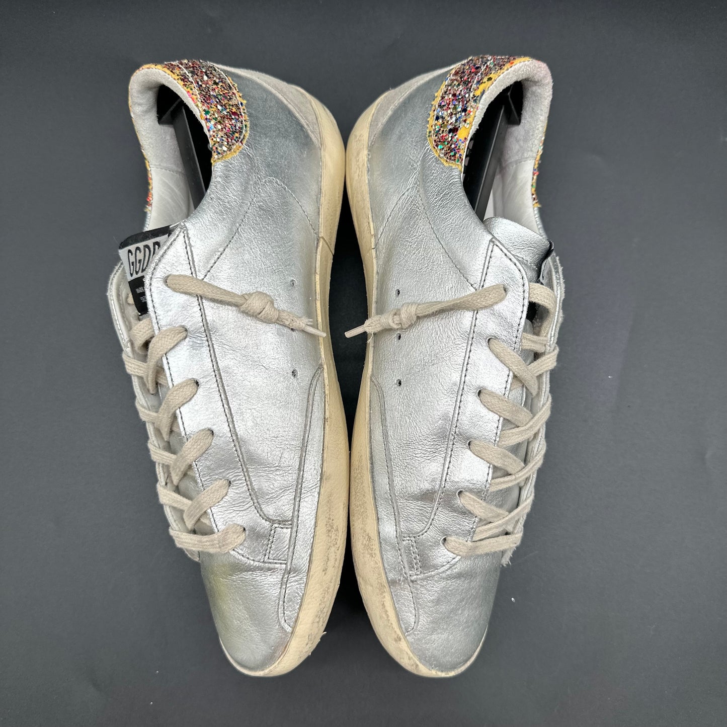 Golden Goose Superstar - Argent Paillettes K47