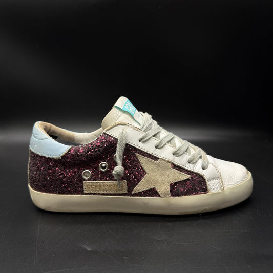 Golden Goose Superstar - Bordeaux Bleu Ciel