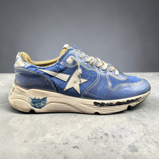 Golden Goose Running - Bleu Blanc C534