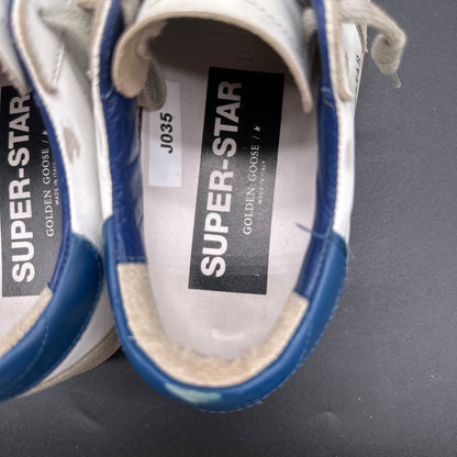 Golden Goose Superstar - Blanc Beige Bleu J035