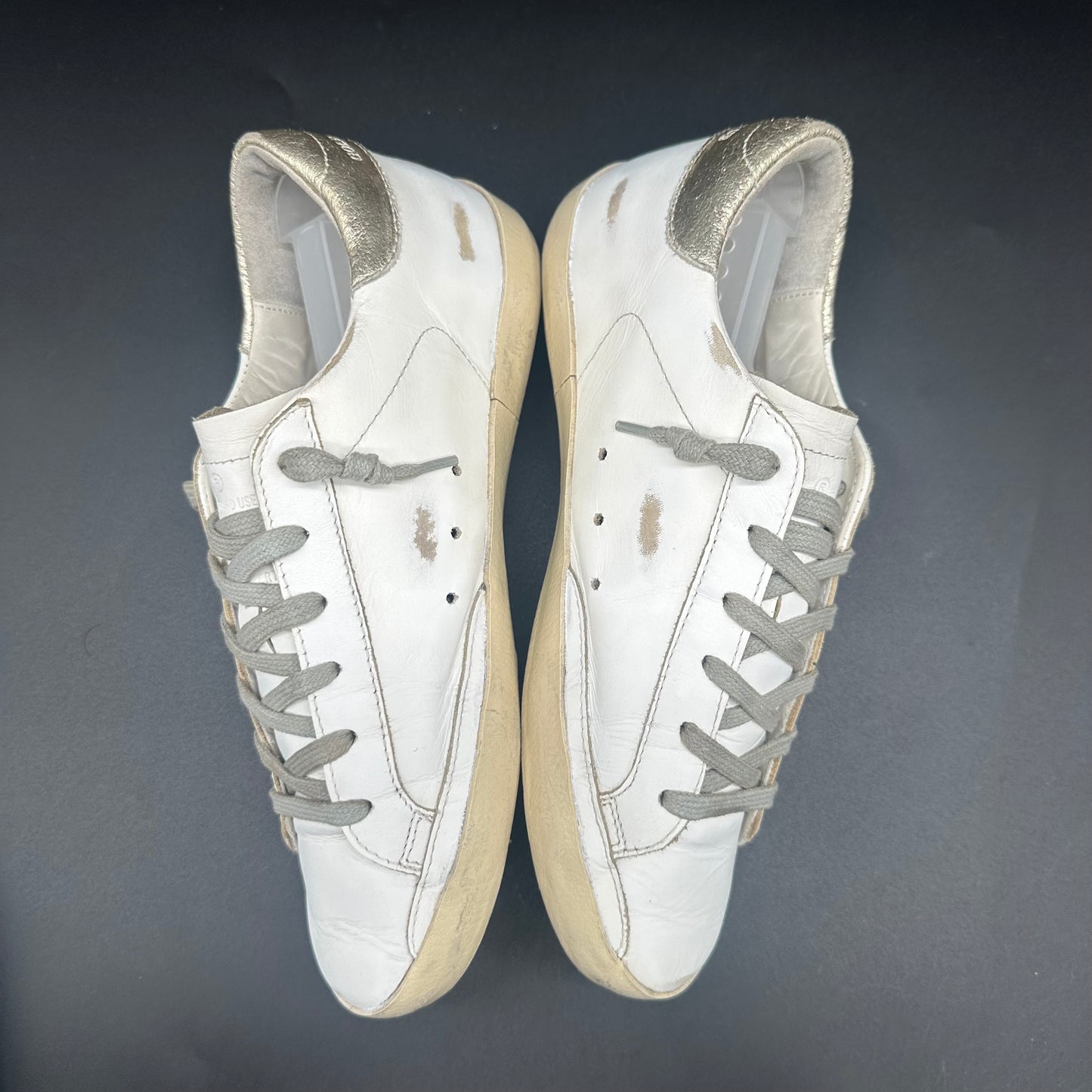 Golden Goose Superstar - Blanc Noir Or C1282