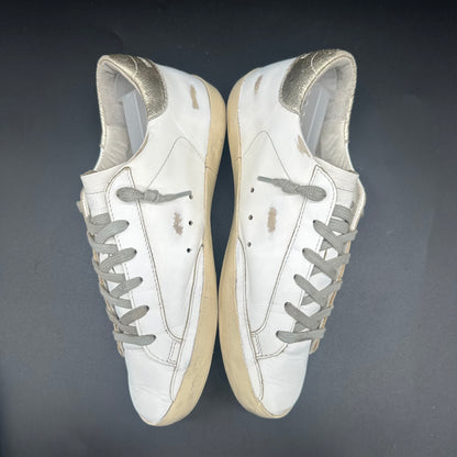 Golden Goose Superstar - Blanc Noir Or C1282